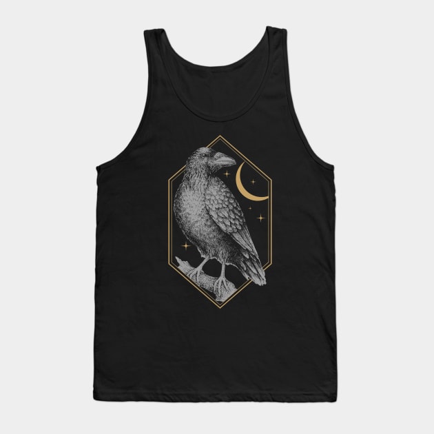 Raven Tank Top by EmrysDesigns